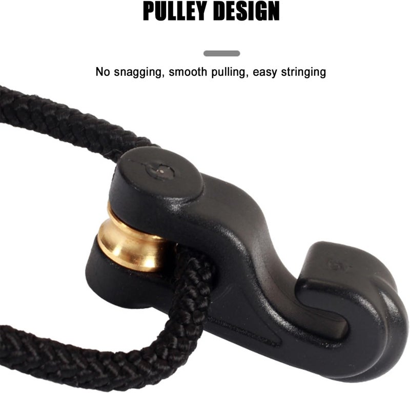 SOPOGER Crossbow Cocking Rope, Crossbow Cocking Device T Handle Crossbow Draw Assist, Crossbow Pull Cord Rope Cocker String Puller Assist Tool - Image 4